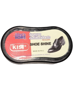KISI Shoe Shine ספוג מבריק נעליים בצבע שחור 